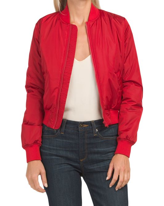 bomber jacket en las chaquetas otoño invierno
