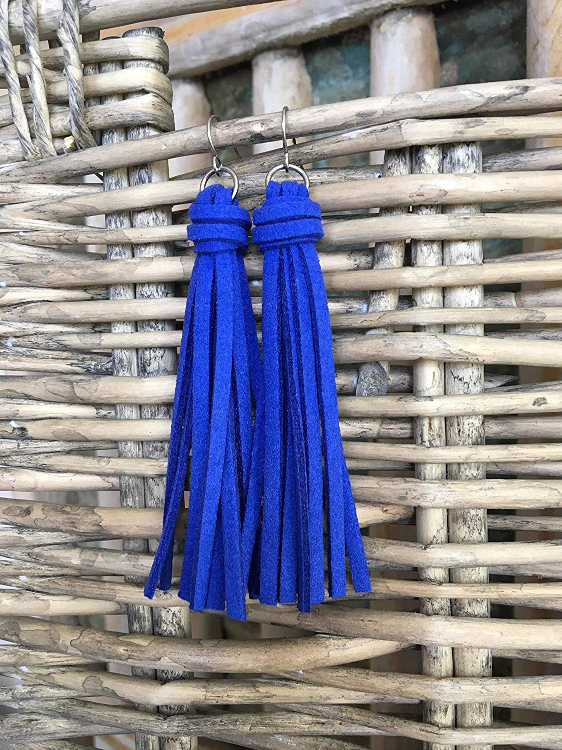 classic blue earrings