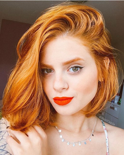 red hair