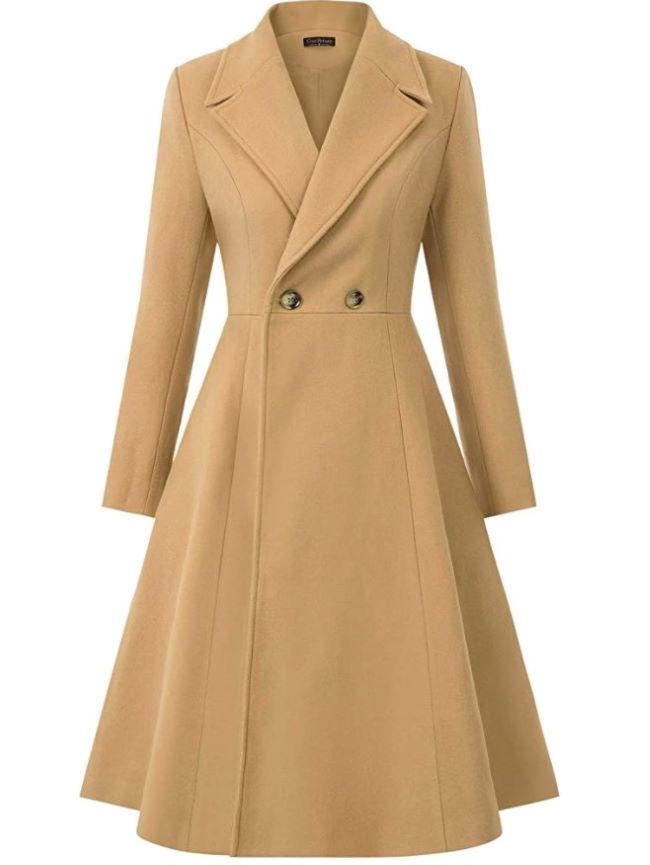 trench dress de moda este otoño invierno