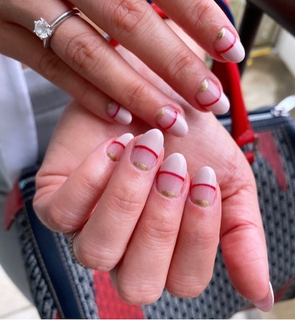 nail art navideño